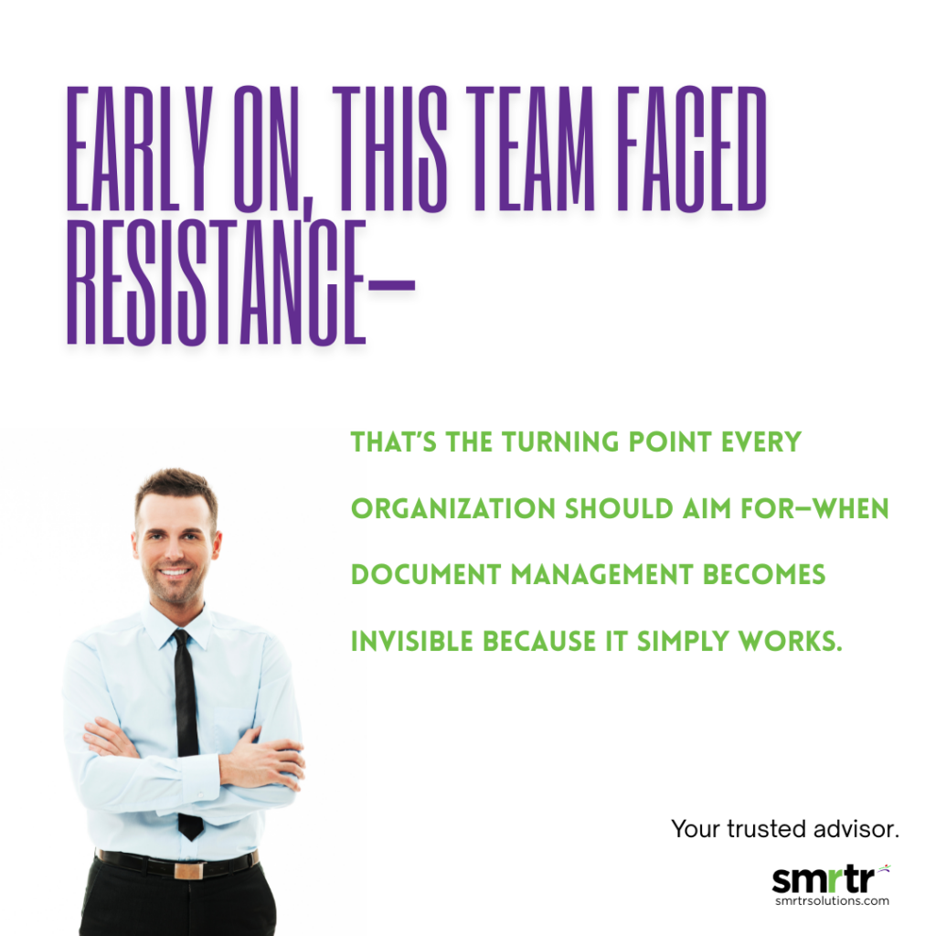 early on this team faced resistance